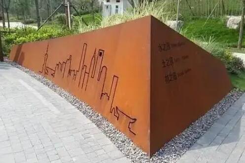 正宁耐候钢挡土墙